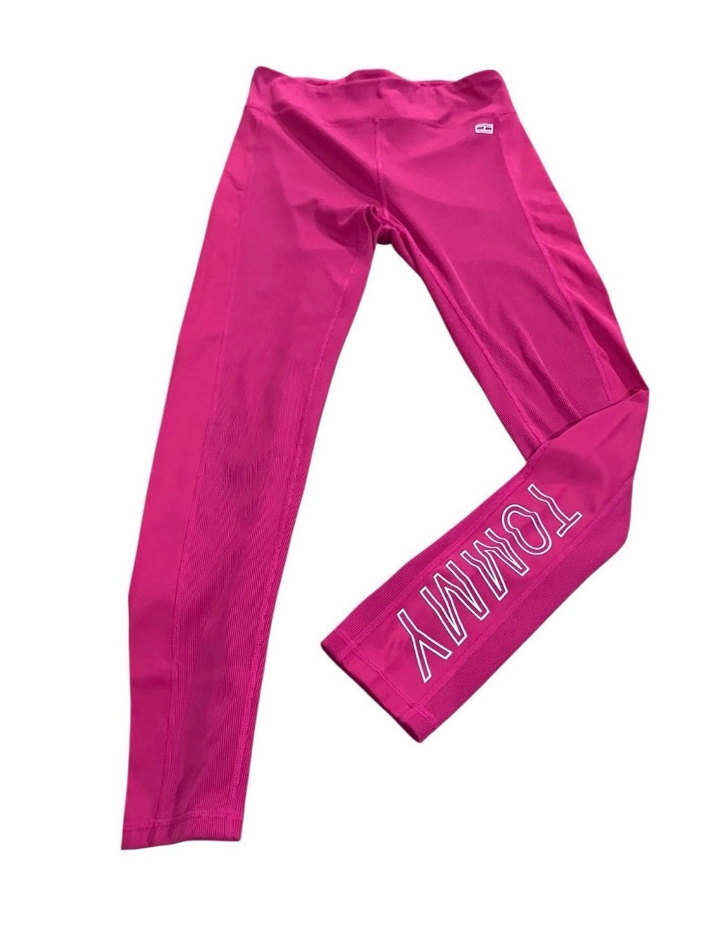 Tommy Hilfiger Hot Pink womens Logo Leggings